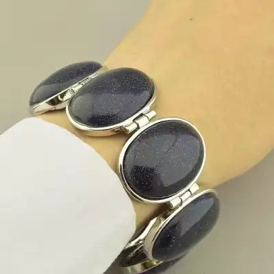 🏷️️ Браслет петля Каїрська ніч 20 см. F-98060