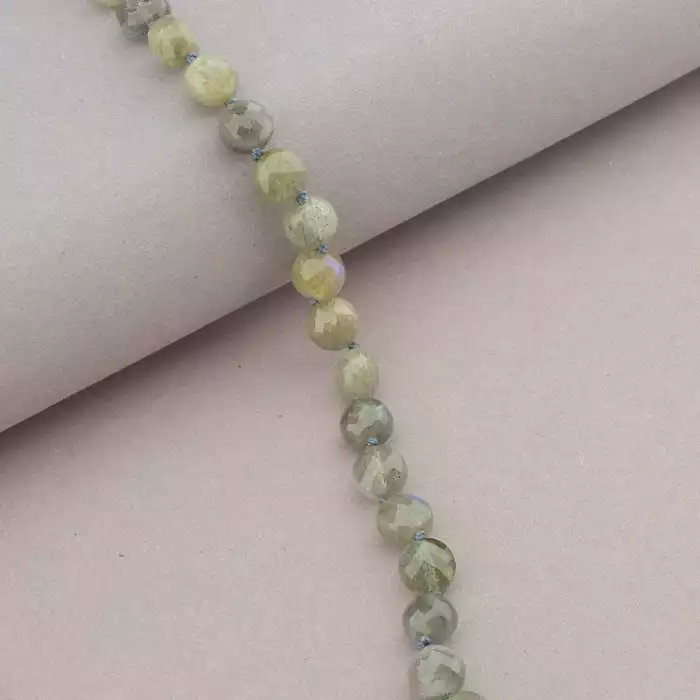 🏷️️ Намисто Лабрадор срібло (925 проба) 45 см. ss_91089