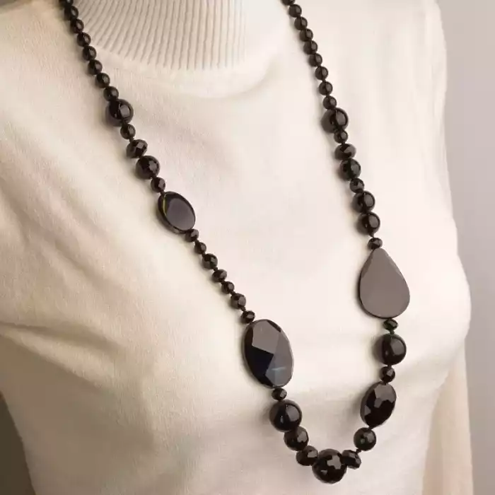 🏷️️ Намисто Агат 80 см. ss_99477