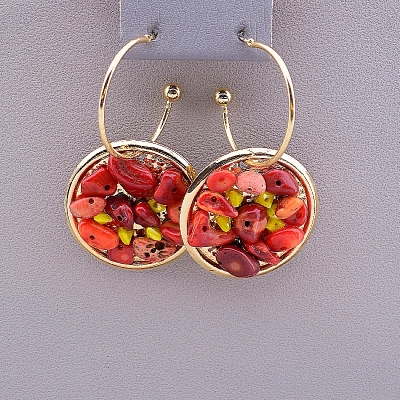 Сережки Stainless Steel Корал