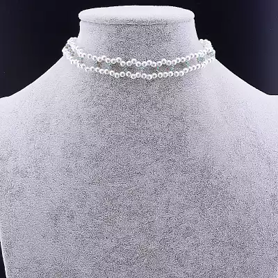 🏷️️ Підвіска Xuping Майорка 34 см (родій) F-82663