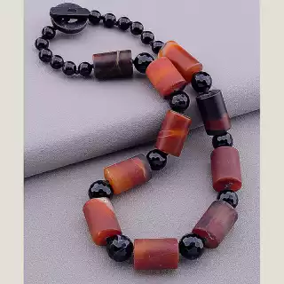 Намисто Сердолік, Агат 50 см