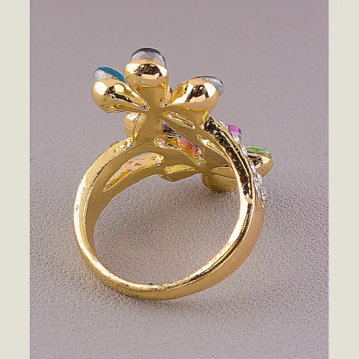 🏷️️ Каблучка квіти Сrystal ss_53565