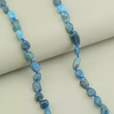 🏷️️ Намисто Апатит (cрібло 925 проба) 50 см. F-101356