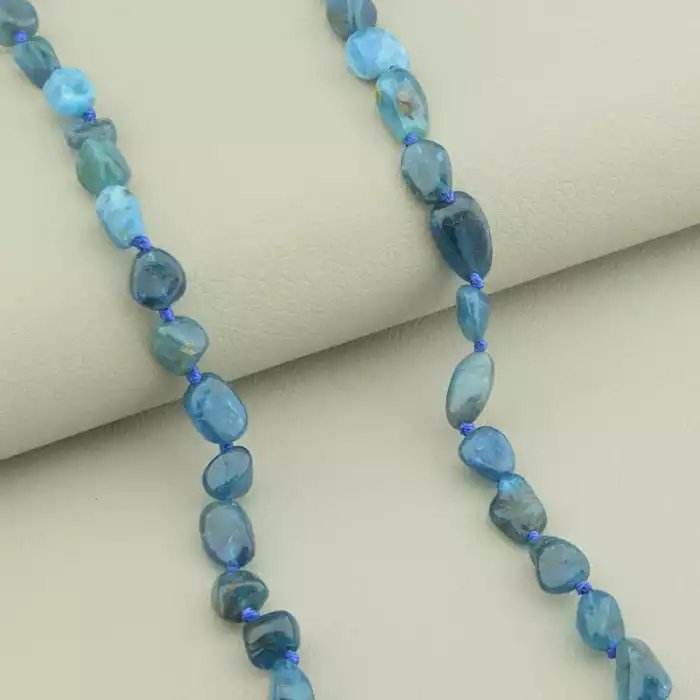 🏷️️ Намисто Апатит (cрібло 925 проба) 50 см. ss_101356