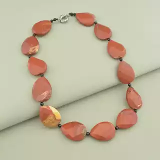 Намисто Яшма 50 см