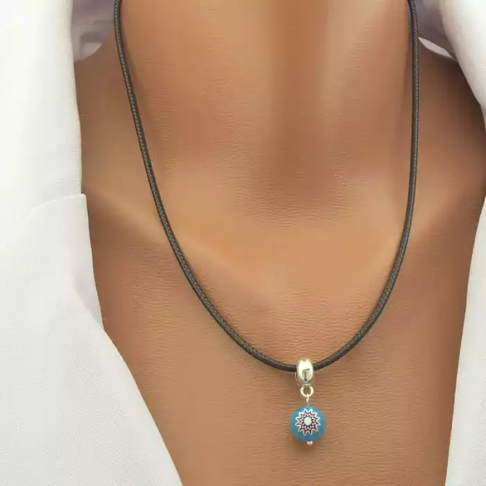 🏷️️ Підвіска Лемпворк (скло) 43 см. ss_102356