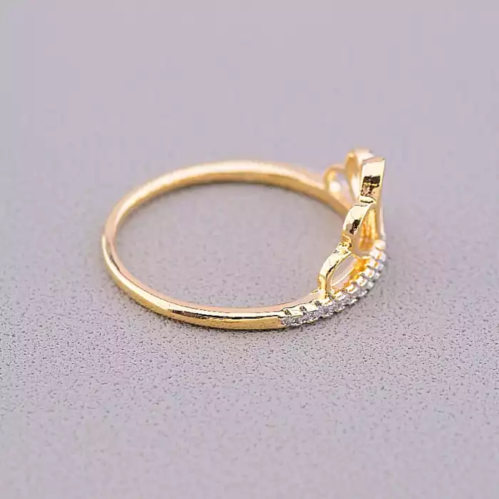 🏷️️ Каблучка Xuping Фіаніт (позолота/родій) ss_67032