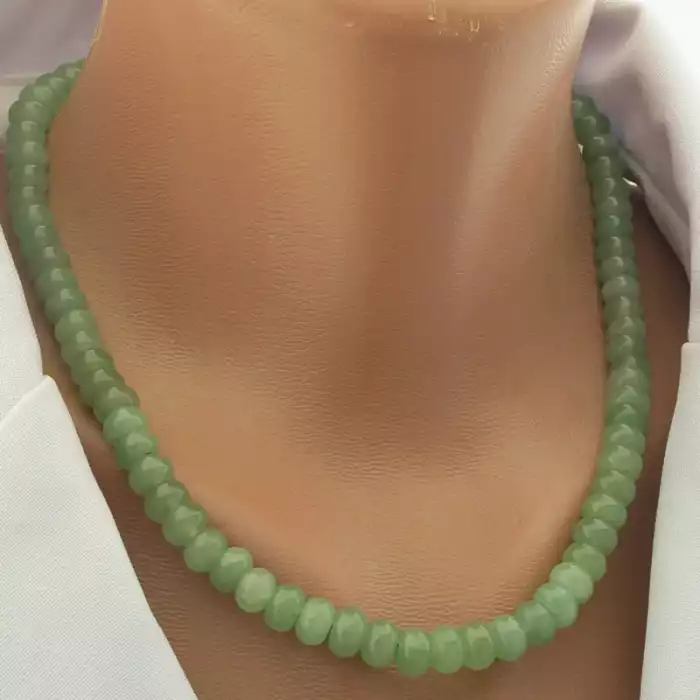 🏷️️ Намисто Нефрит 40 см. ss_102776