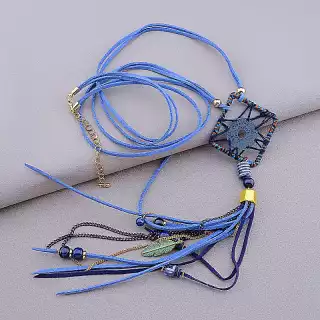 Підвіска замш 80 см Hand Made