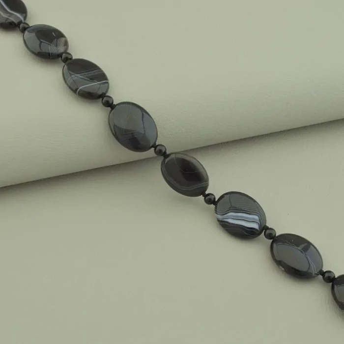 🏷️️ Намисто Агат 52 см. ss_97787