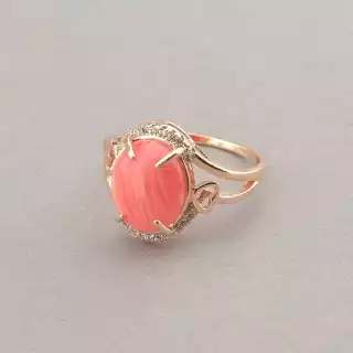 Перстень Pataya Сардонікс (позолота 18к)