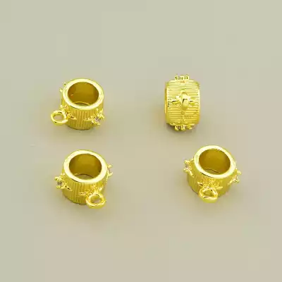 Тримач для кулона Фіаніт 7х7мм. (позолота 18к лимонна)