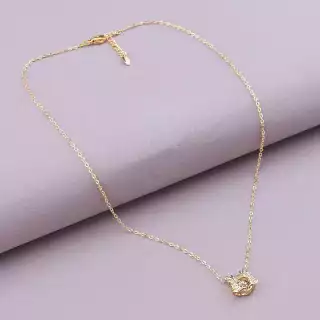 Підвіска Xuping Фіаніт 41 см (позолота 18к)