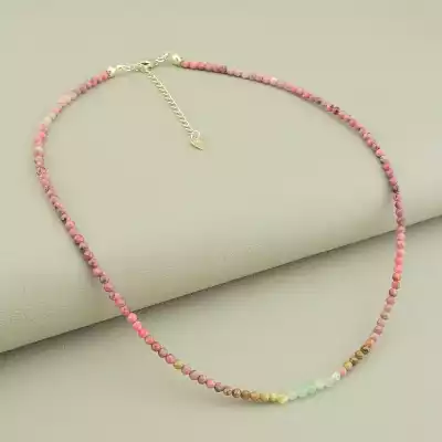 Підвіска Родоніт срібло (925) 40 см