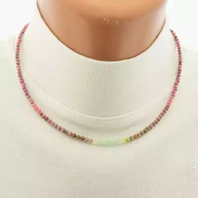 🏷️️ Підвіска Родоніт срібло (925) 40 см F-105672