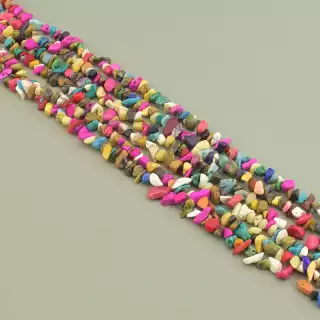 Намистини Самоцвіти 80 см. (натуральне каміння, без застібки)