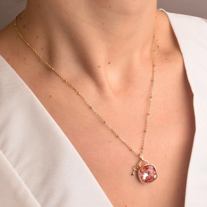 🏷️️ Підвіска Xuping Swarovski 41 см (позолота 18к) ss_73675