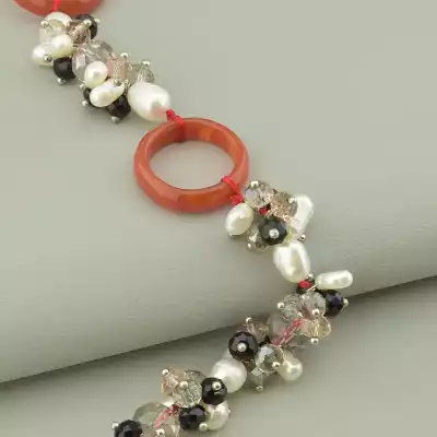 🏷️️ Намисто з перлин 70 см F-13951