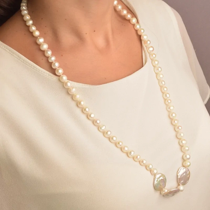 🏷️️ Намисто з перлин 95 см ss_84585