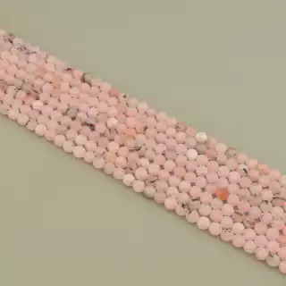 Намистини Кварц 38 см. 6 мм. на нитці (натуральне каміння, без застібки)