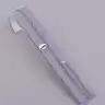 🏷️️ Браслет з карабіном на ногу Stainless Steel 19 см F-85613