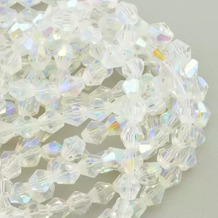 🏷️️ Нитка Чеський кришталь 32 см. 8 мм. (без замка) ss_93654