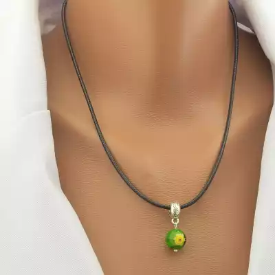 🏷️️ Підвіска Лемпворк (скло) 43 см. F-102357