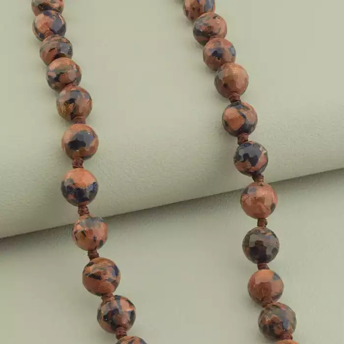 🏷️️ Намисто Золотий Пісок 46 см. ss_103189