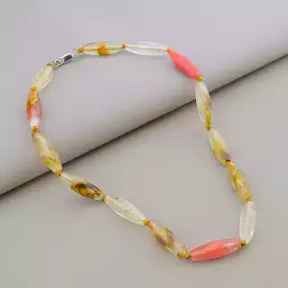 Намисто Халцедон 50 см