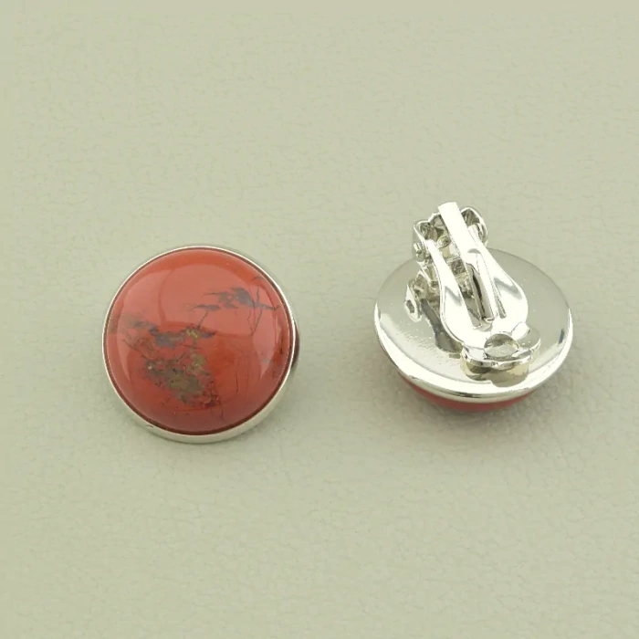 Сережки Яшма 18х18 ss_103603 ss_103603
