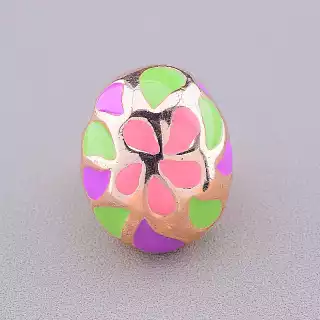 Перстень емаль Fashion (позолота 18к)