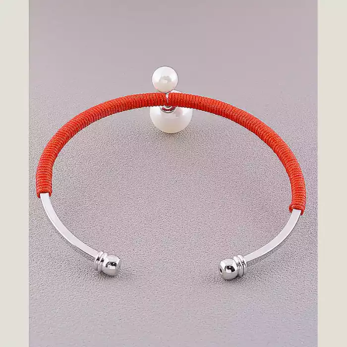 🏷️️ Браслет без застібки Майорка Saiya (родій) ss_58265