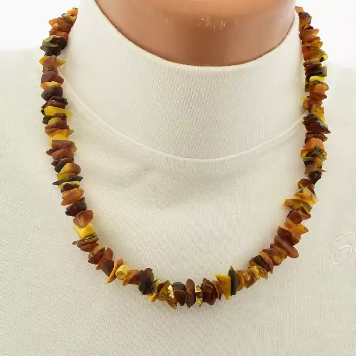 🏷️️ Намисто Бурштин 48 см F-105469