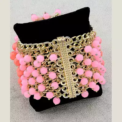 🏷️️ Браслет з магнітною застібкою Агат 20 см F-10330