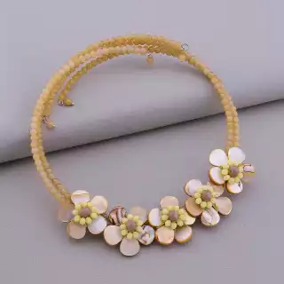 Підвіска квіти Перламутр 40 см