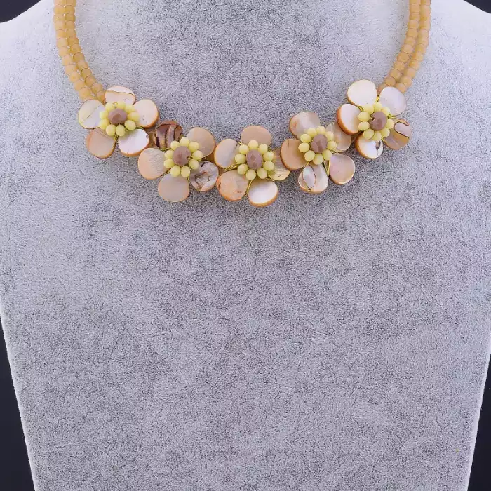 🏷️️ Підвіска квіти Перламутр 40 см ss_10653