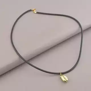 Підвіска Ракушка 50 см (позолота 18к)