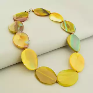 Намисто масивне Агат 48 см