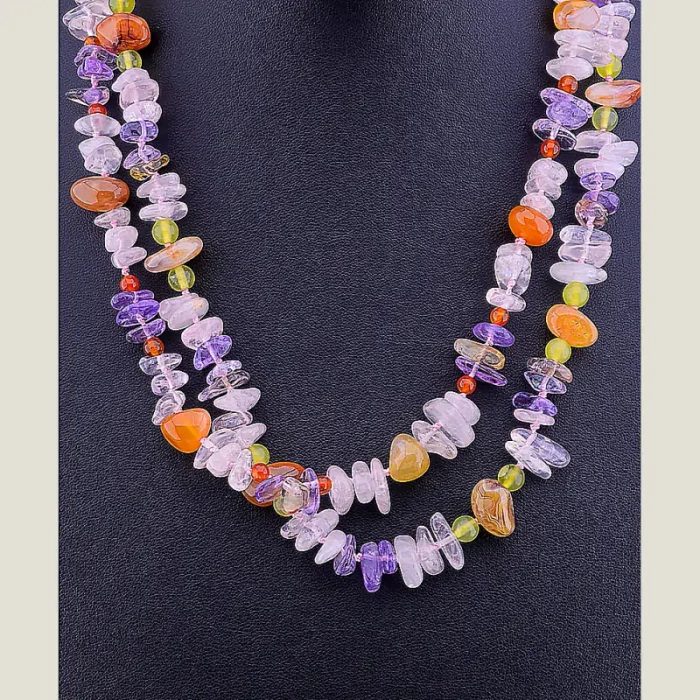 🏷️️ Намисто Самоцвіти 48 см ss_12324