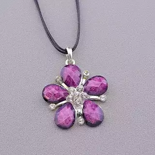 Підвіска квітка Стрази 46 см