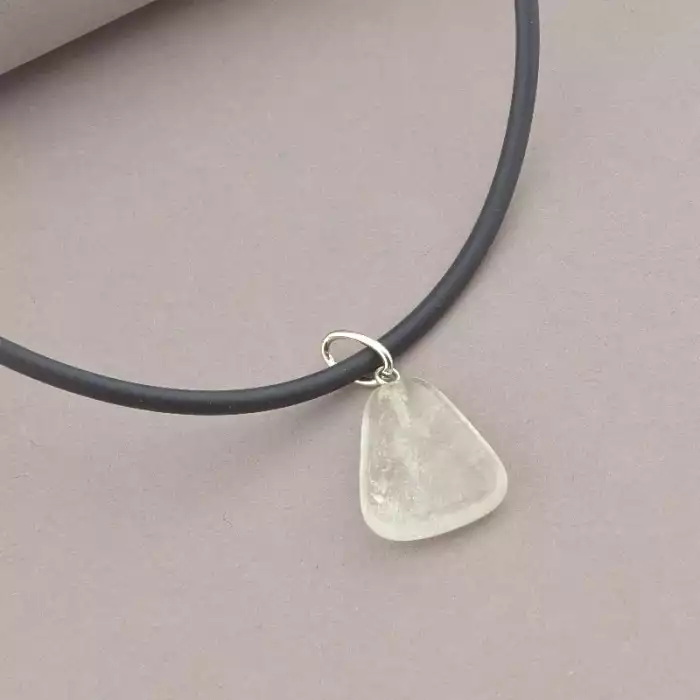 🏷️️ Підвіска Гірський кришталь 45 см (сталь) ss_94666