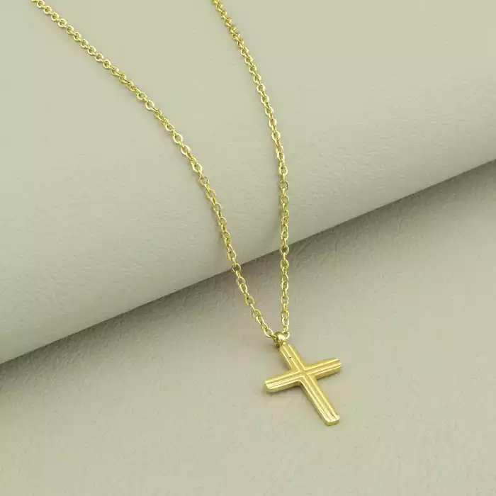 🏷️️ Підвіска хрестик Xuping 46 см (позолота 18к лимонна) ss_102881