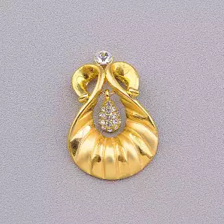 Кулон Сrystal 40х28 мм