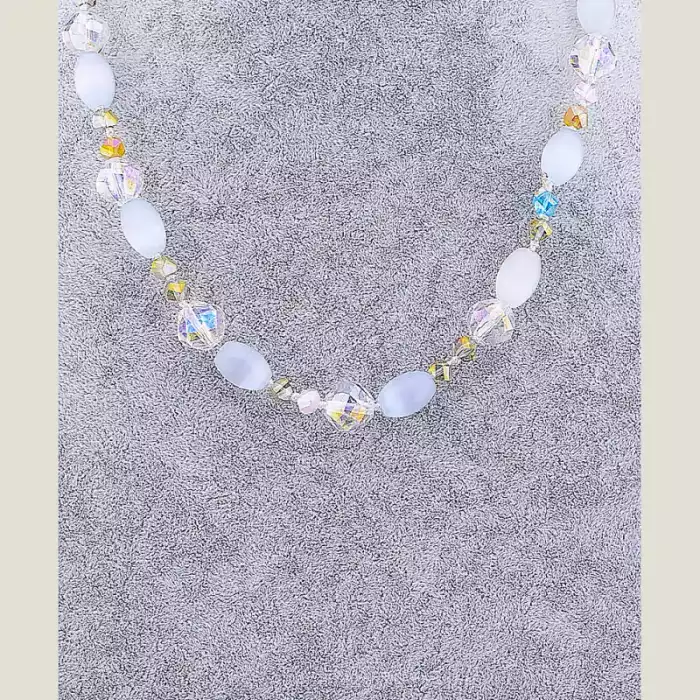 🏷️️ Намисто Котяче око, Чеський кришталь 80 см ss_79229