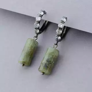 Сережки кільця (конго) Лабрадор Мідний сплав