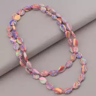 Намисто полімерна глина 88 см.