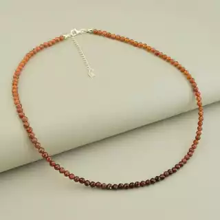 Підвіска Гранат срібло (925) 43 см