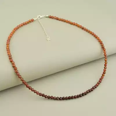 Підвіска Гранат срібло (925) 43 см