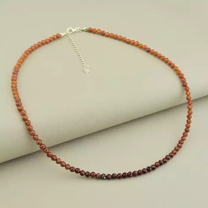 🏷️️ Підвіска Гранат срібло (925) 43 см F-105674